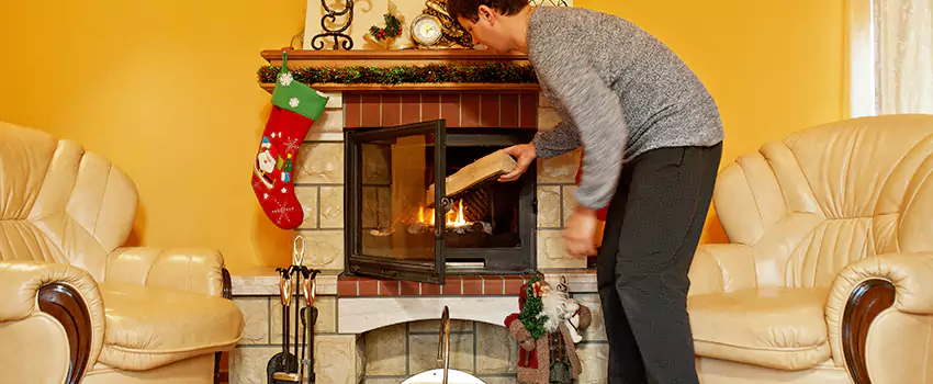 Gas to Wood-Burning Fireplace Conversion Services in Fresno, Texas
