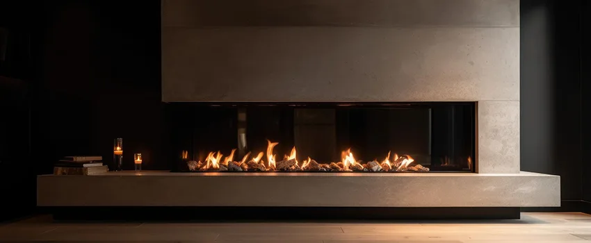 Gas Fireplace Ember Bed Design Services in Fresno, Texas