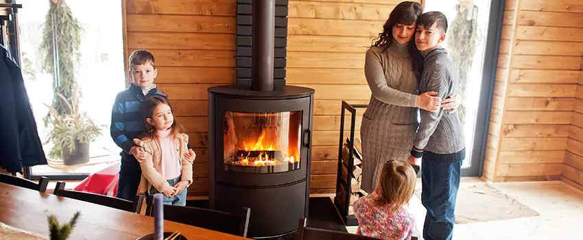 Morso Cast Iron Fireplace Insert Installation in Fresno, Texas