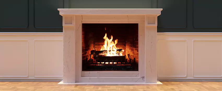 Open Flame Wood-Burning Fireplace Installation Services in Fresno, Texas