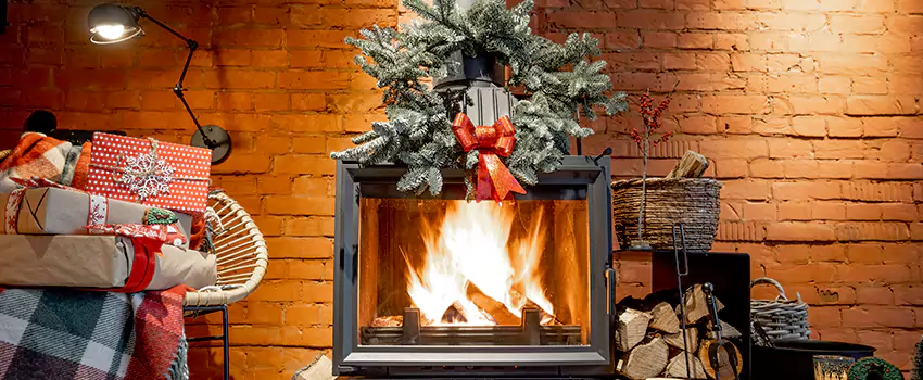 Travis Industries Linear Gas Fireplace Installation in Fresno, Texas