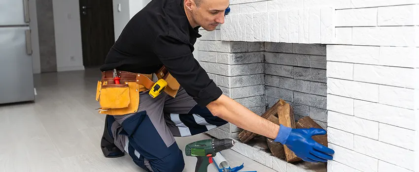 Fireplace Damaged Damper Frame Repair Services in Fresno, Texas