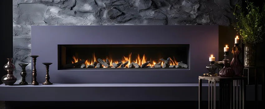 Ember Bed for Ventless Gas Fireplace in Fresno, TX