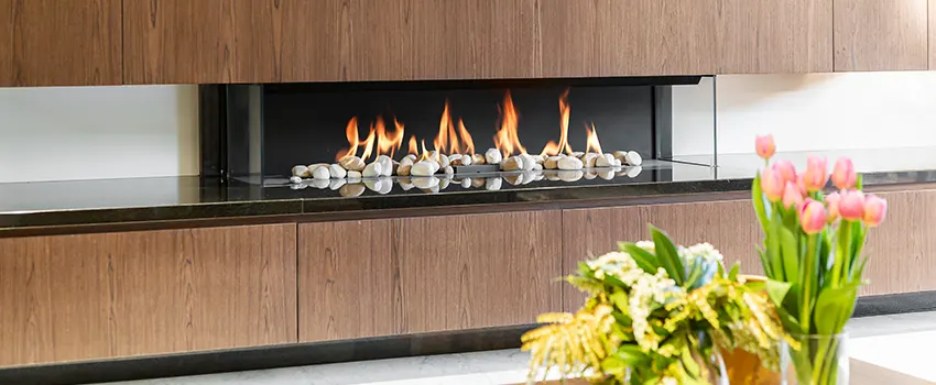 Double-height Fireplace Design Refurbishment in Fresno, Texas